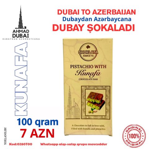 Dubay şokoladı — Bakı