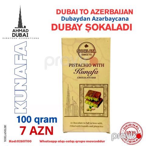 Dubay şokoladı — Bakı