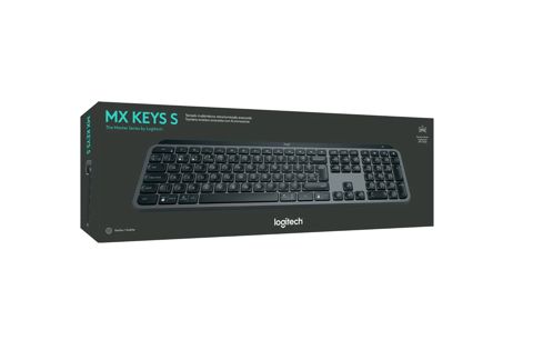 Logitech MX Keys S Wireless Keyboard (graphite) — Bakı