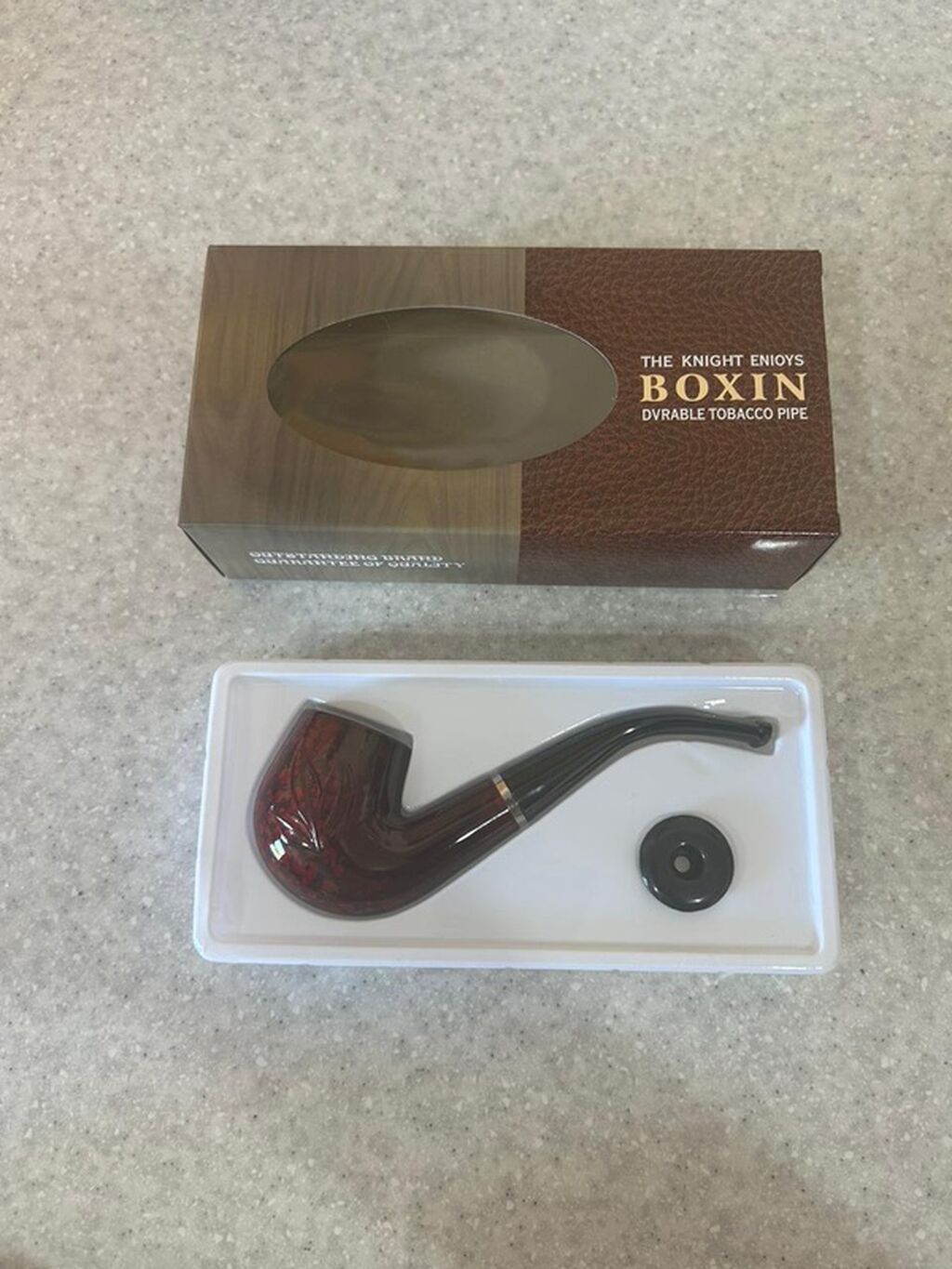 Boxın brendi tütün boruları dəsti - Klassik dizaynlı tütün boruları — Gözəllik və sağlamlıq, Bakı (4)