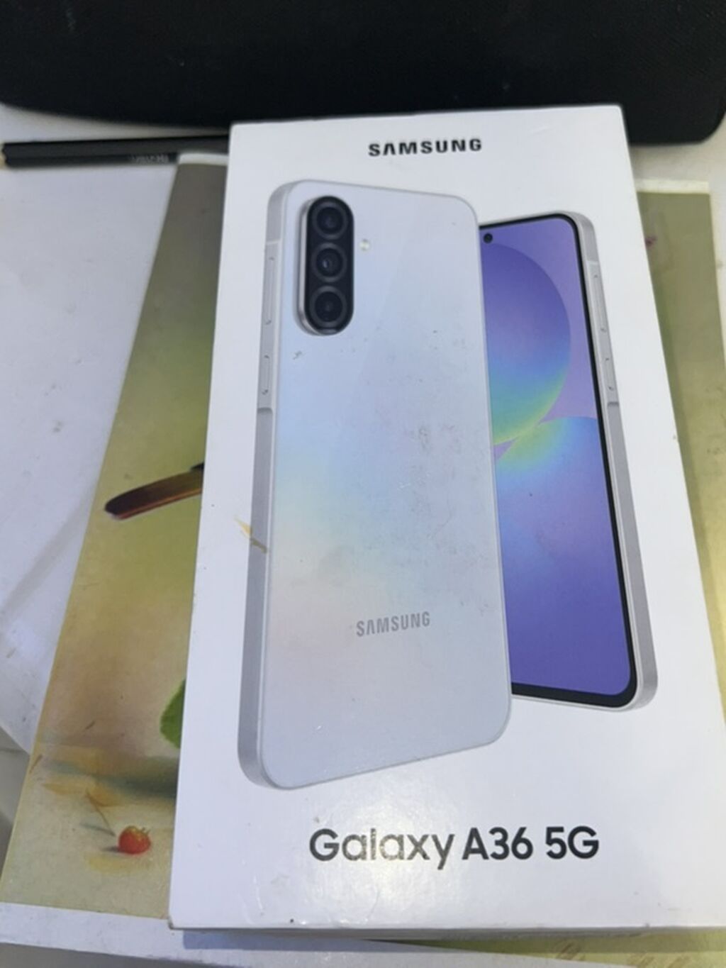 Samsung Galaxy A36 5G, rəng - Ağ, Sənədlərlə — Samsung, Bakı (2)