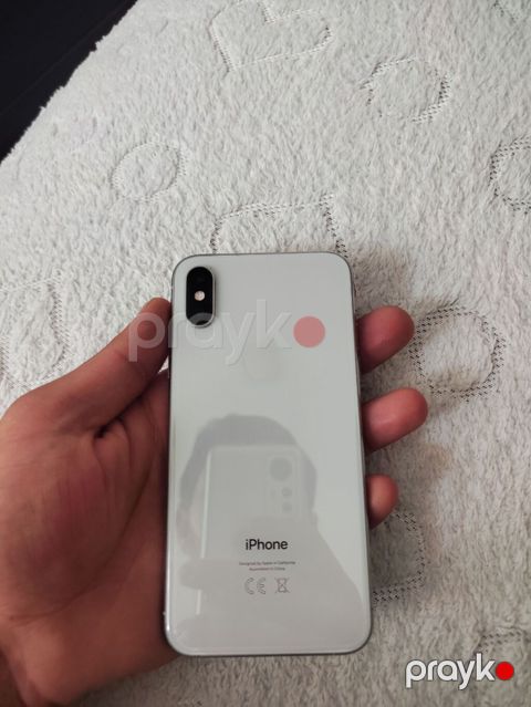 IPhone Xs, 256 GB, Ağ, Zəmanət, Barmaq izi, Simsiz şarj