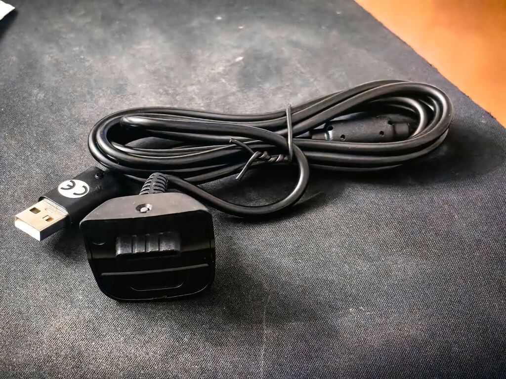 Xbox 360 kabeli. Yenidir. Batarekaya ehtiyac qalmayacaq — Elektronika, Bakı