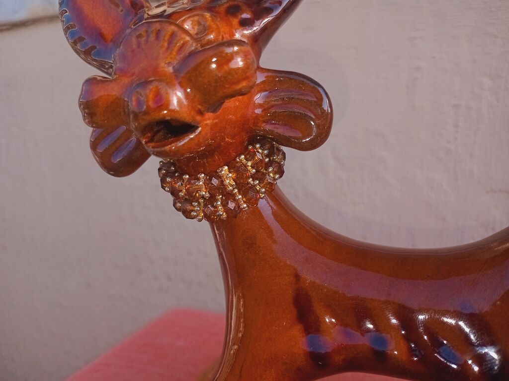 Fiqur, Keramika, rəng - Qəhvəyi — Mallar, Bakı (4)