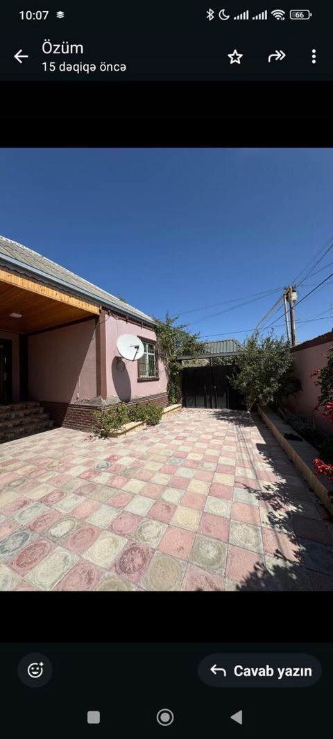 Həyət evi kirayə verilir, Binə qəs — Bakı