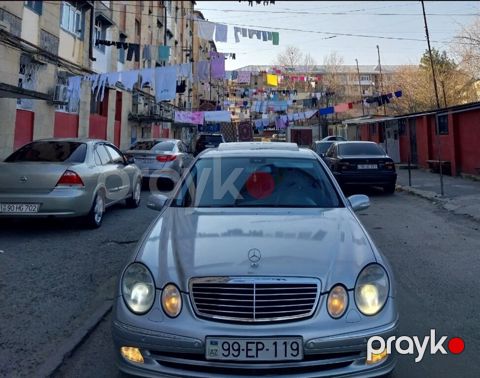 Mercedes E 240, 2.6 L, 2004 il, 298 700 km — Mingəçevir