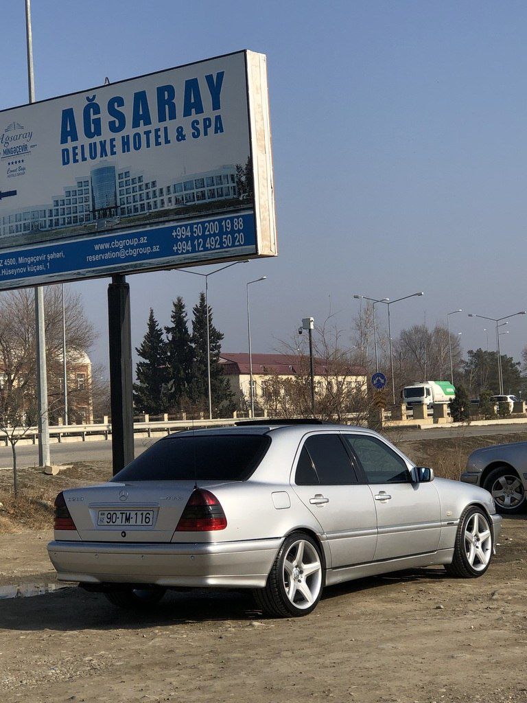 Mercedes C 280, 2.8 L, 1999 il, 360 000 km — Avtomobillər, Bakı (3)
