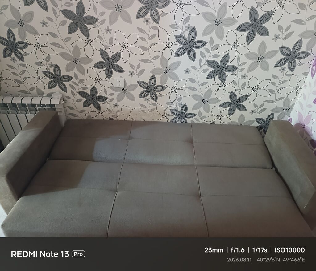 Qonaq otağı üçün rahat çevrilən divan - Model: 4-yerlik — Mebel, Bakı (2)