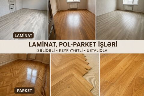 Laminat Parket POL Ustası 10 illik iş təcrübəsi olan peşəkar — Sumqayıt