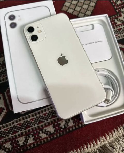 IPhone 11, 128 GB, Ağ, Face ID — Sumqayıt