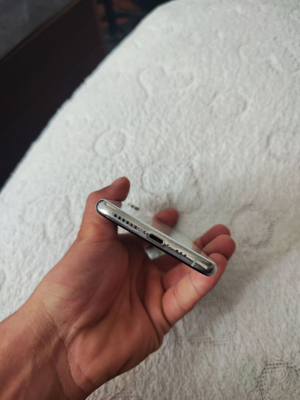 IPhone Xs, 256 GB, Ağ, Zəmanət, Barmaq izi, Simsiz şarj — Apple iPhone, Bakı (6)