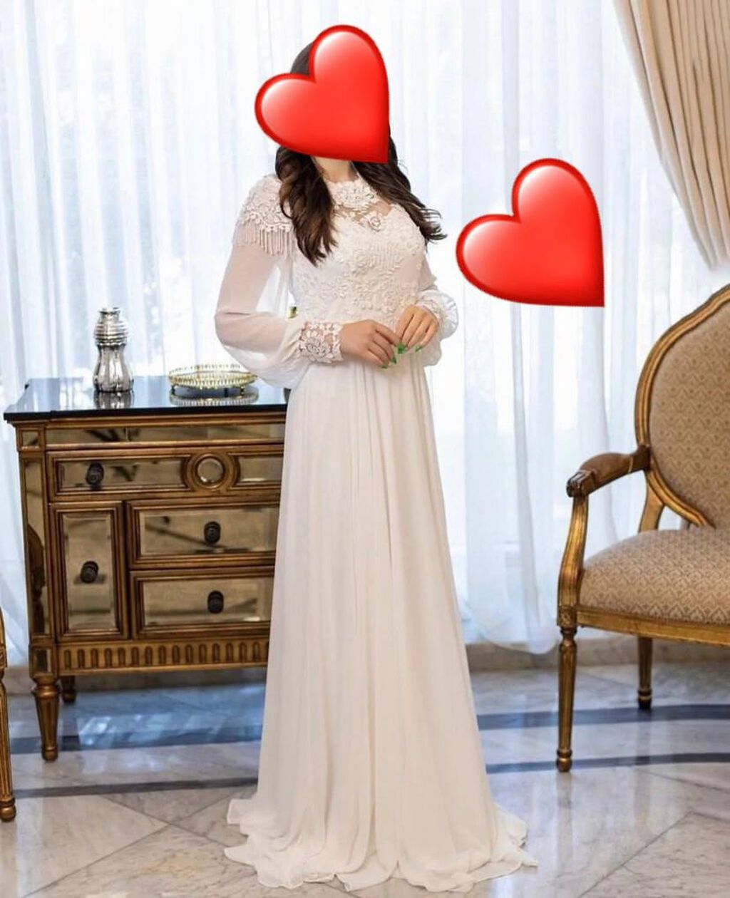 Nişan, nikah donu, gəlinlik 36–38, hətta 34 geyinənlərə də olur — Şəxsi əşyalar, Bakı (2)