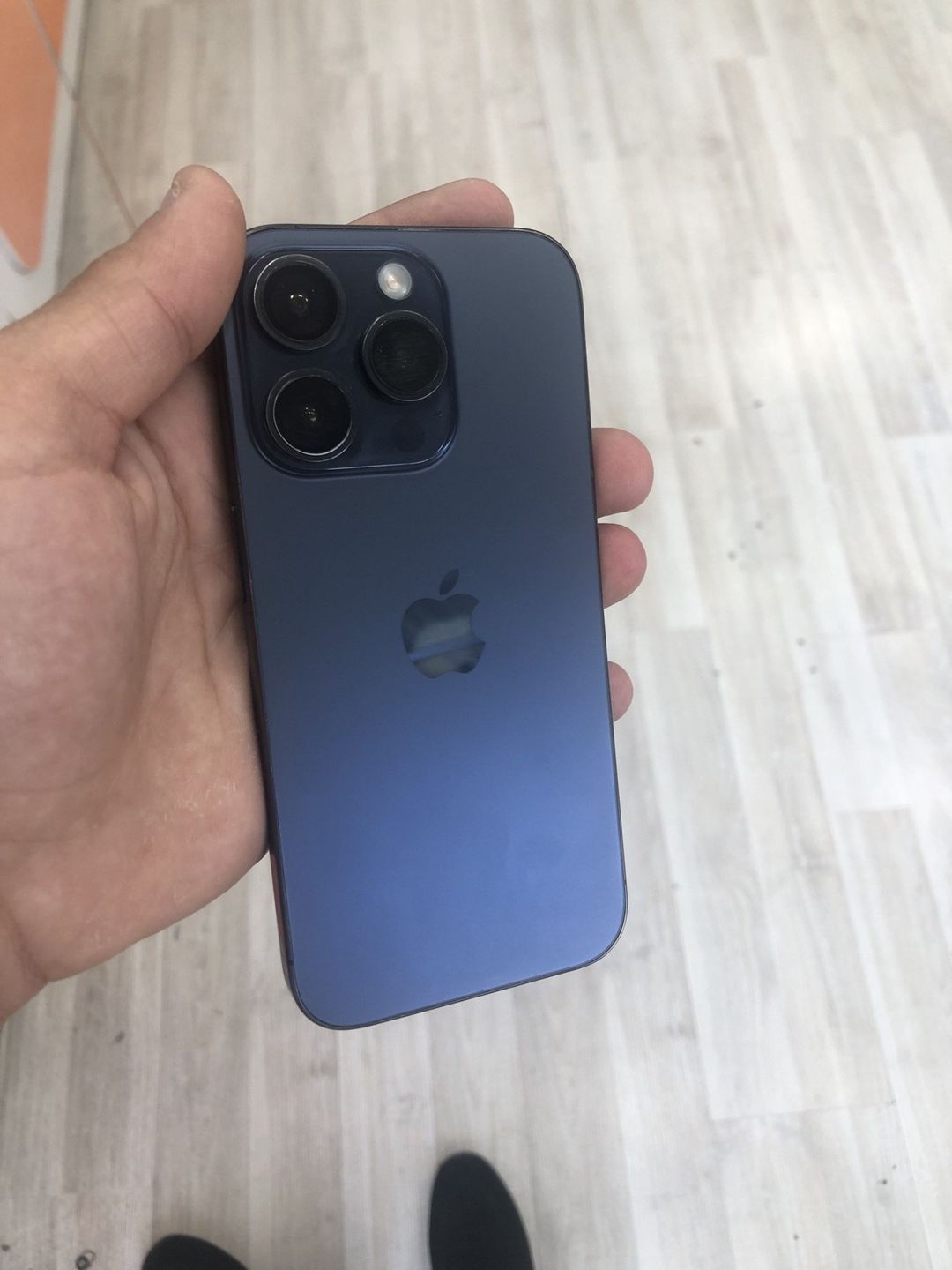 Apple iPhone 15 Pro Blue Titanium 256GB/8GB — Smartfonlar, Bakı (2)