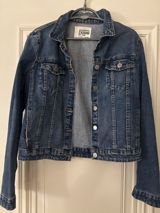 Zara original – qadın cins gödekde - Klassik tünd-mavi rəngli denim — Ayan