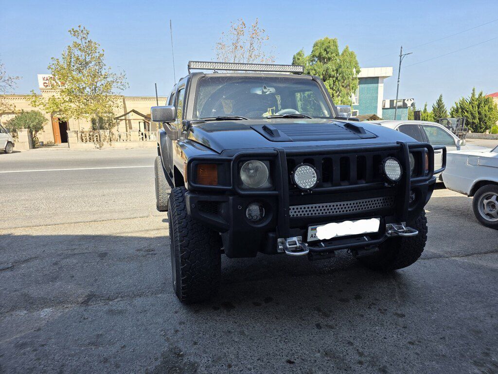 Hummer H3, 3.5 L, 2005 il, 214 000 km — Avtomobillər, Siyəzən (4)