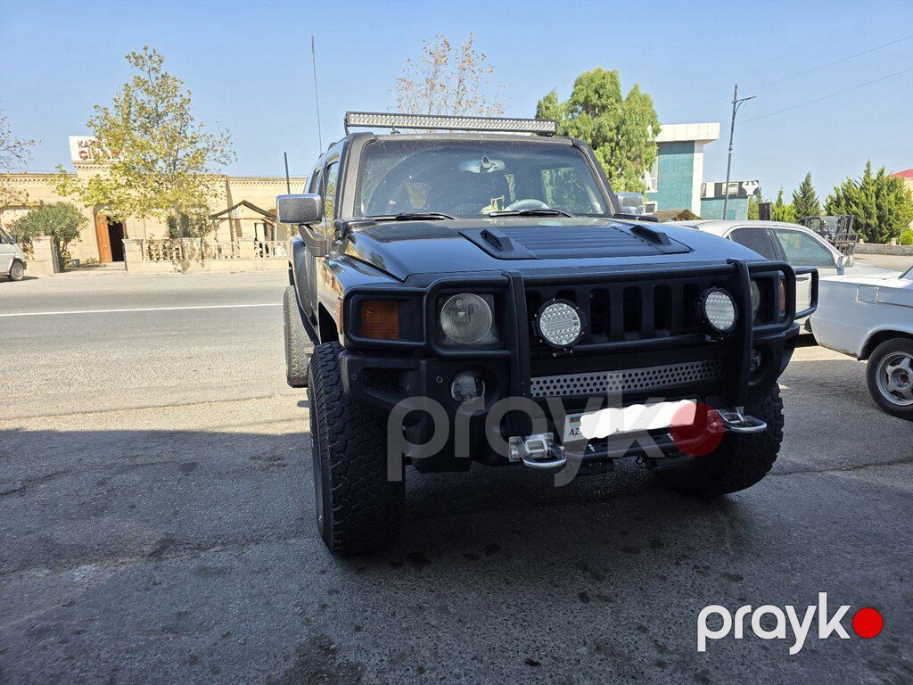 Hummer H3, 3.5 L, 2005 il, 214 000 km — Avtomobillər, Siyəzən (4)
