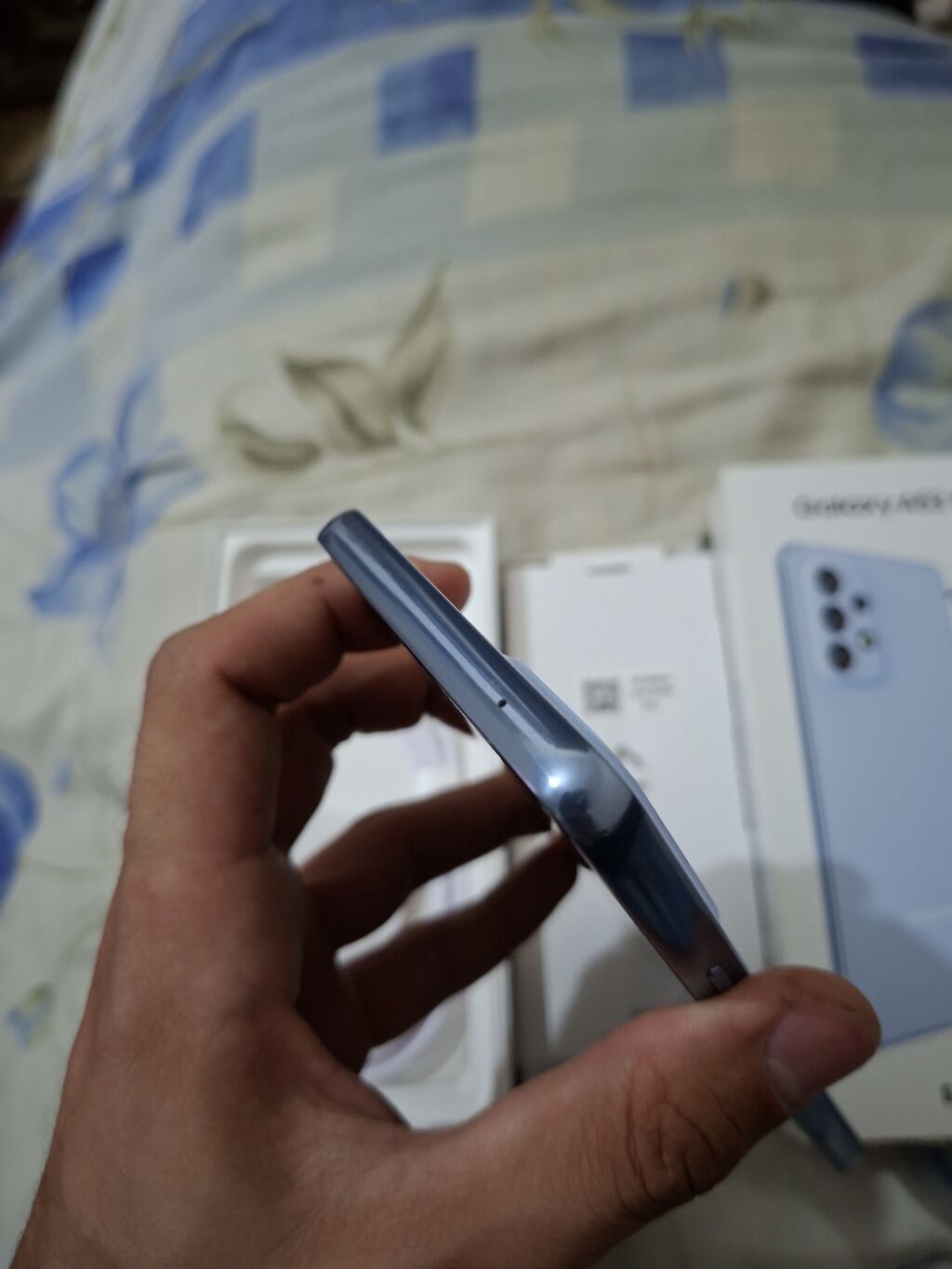 Samsung Galaxy A53 5G, 128 GB, rəng - Mavi, Sənədlərlə — Samsung, Bakı (7)