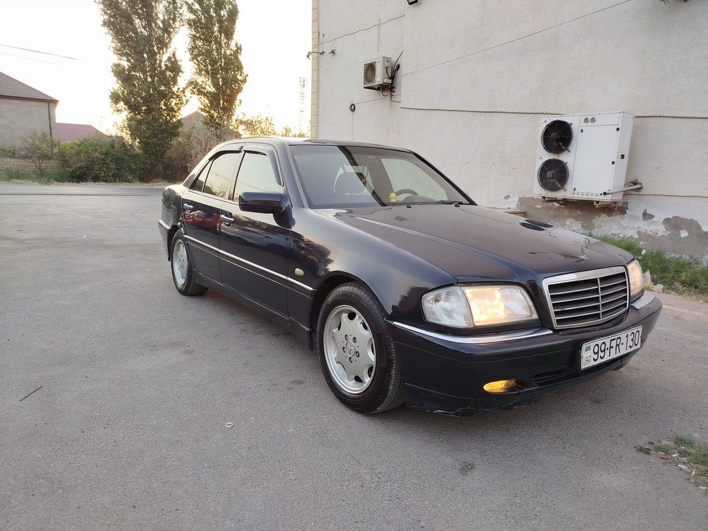 Mercedes C 200, 2.0 L, 1998 il, 476 000 km — Avtomobillər, Bakı (10)