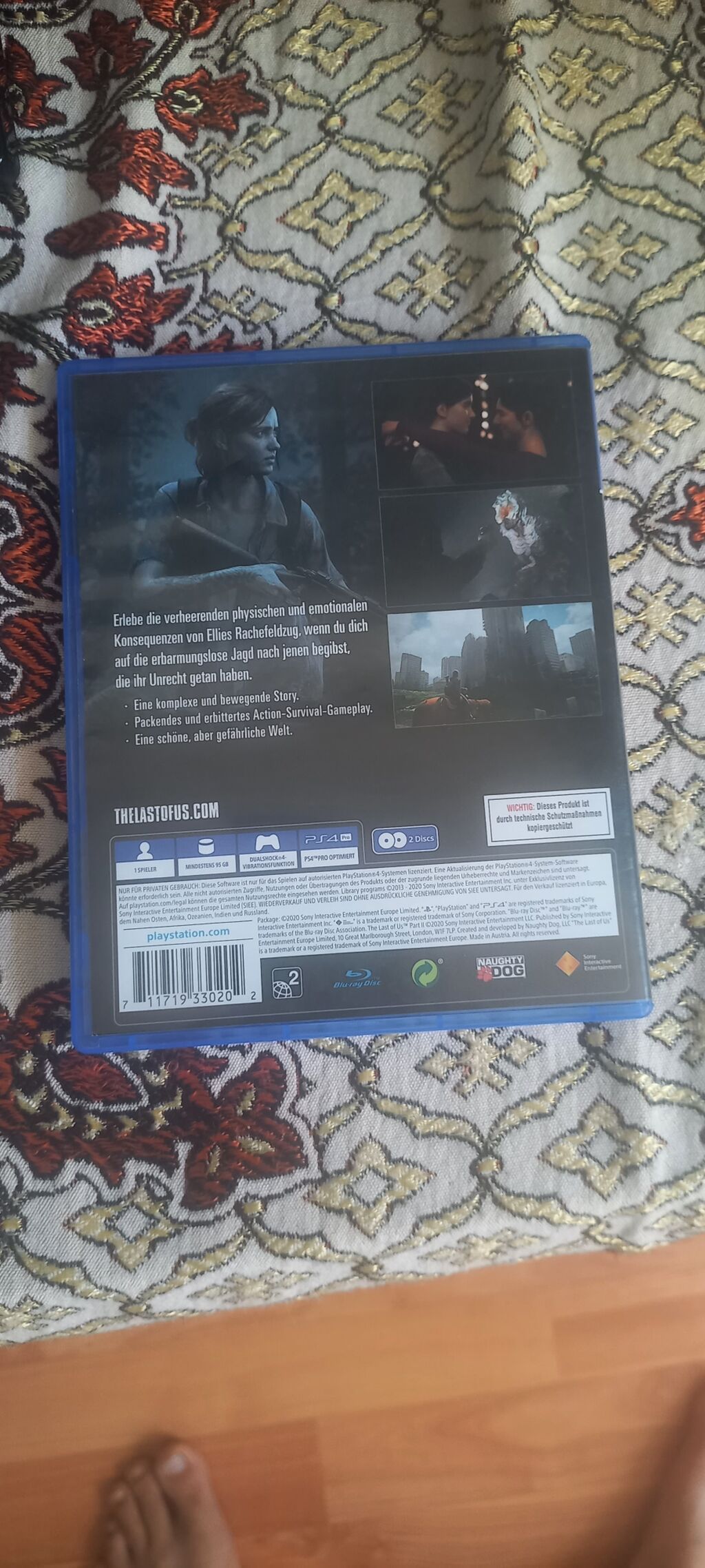PS4 oyun diski: The Last of Us Part II (Naughty Dog) - Platforma — Elektronika, Bakı (2)