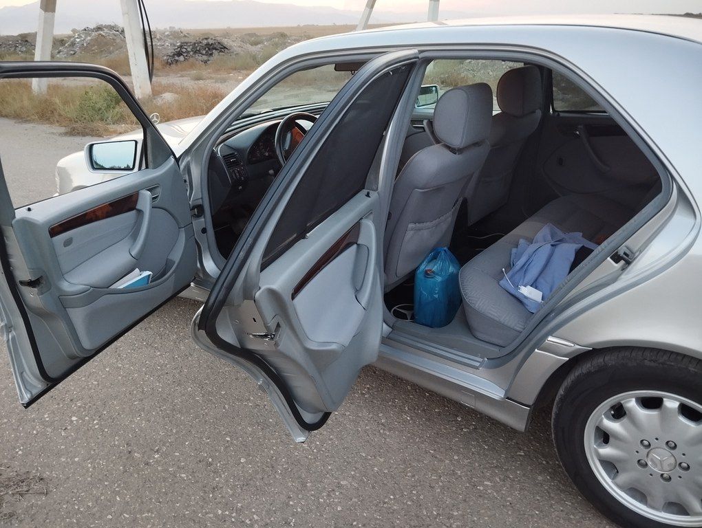 Mercedes C 180, 1.8 L, 1998 il, 199 425 km — Avtomobillər, Gəncə (7)