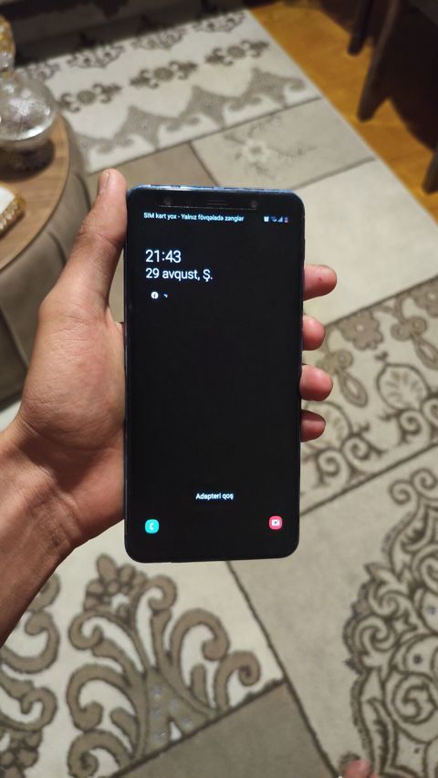 Samsung Galaxy A7 2018, 64 GB, rəng - Mavi, İki sim kartlı — Gəncə