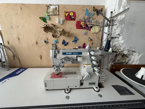 Tikiş maşını Yeni,Koverlok, Ünvandan götürmə — Xırdalan
