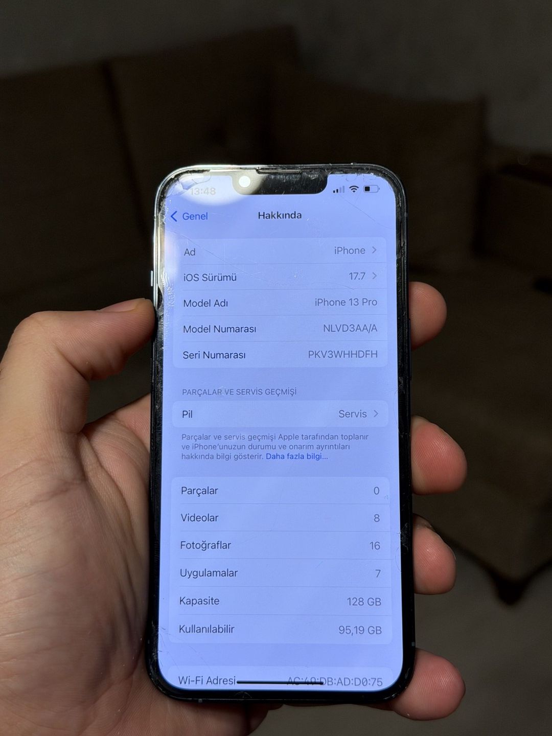 Apple iPhone 13 Pro Sierra Blue 128GB/6GB — Smartfonlar, Bakı (4)