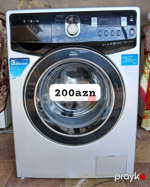 Samsung Diamond Eco Bubble paltaryuyan maşın - Yükləmə həcmi: 7 kq