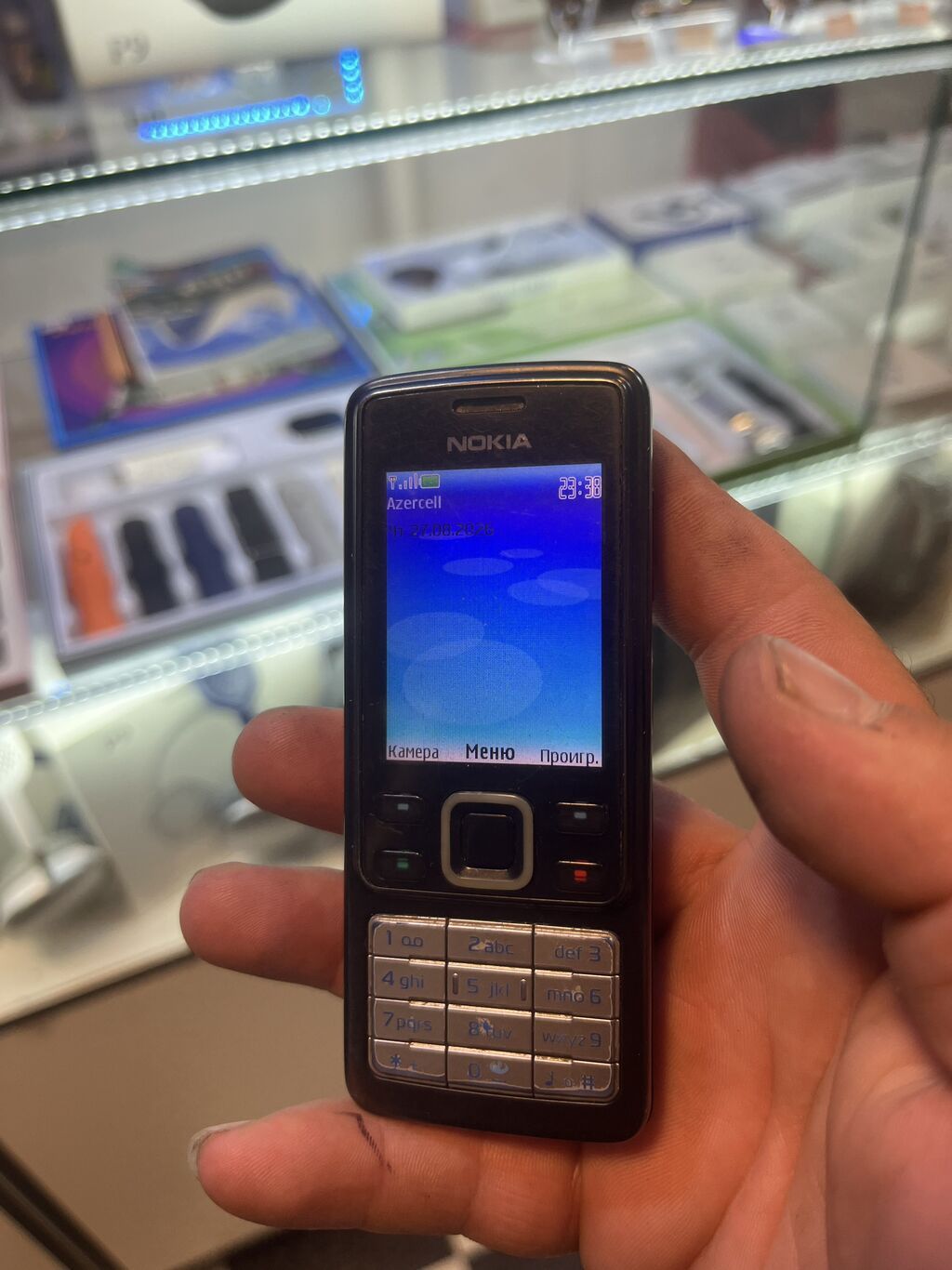 Nokia 6300 4G, 2 GB Memory Capacity, rəng - Qara, Zəmanət, Düyməli, Sənədlərlə — Nokia, Gəncə