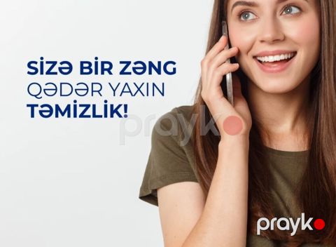 Salam.Ev,ofis, obyekt təmizlik işine gedirem qiymet razılaşma yolu ilə — Bakı