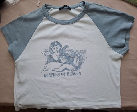 Trendyol qısaqol qadın T‑şərfi - Model: Raglan üslublu, kontrast qol — Bakı