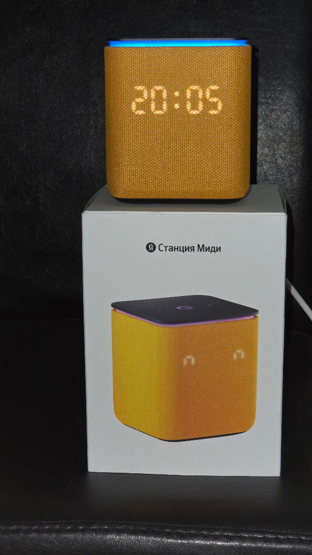 Yeni Yandex Kolonka, Növ - Smart, rəng - Narıncı — Elektronika, Bakı (2)