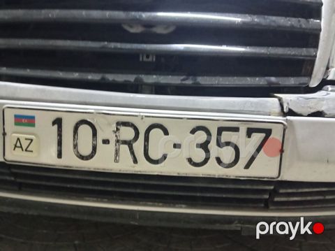 Avtomobil nömrə nişanı: 10-RC-357 - Ölkə/region: AZ (Azərbaycan) — Digah