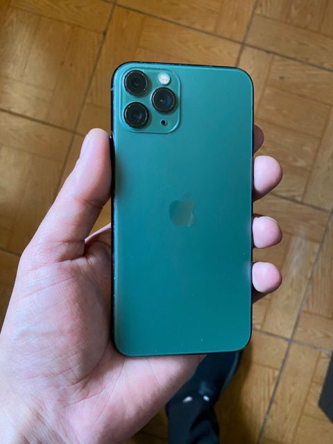 IPhone 11 Pro, 256 GB, Matte Midnight Green, Zəmanət, Simsiz şarj, Face ID — Digah
