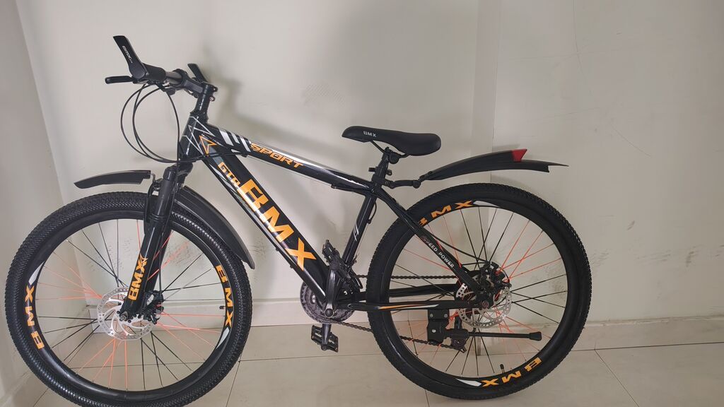 BMX GTR dağ velosipedi - Çərçivə: yüngül alaşımlı polad, idman tipli — Dağ velosipedləri, Bakı