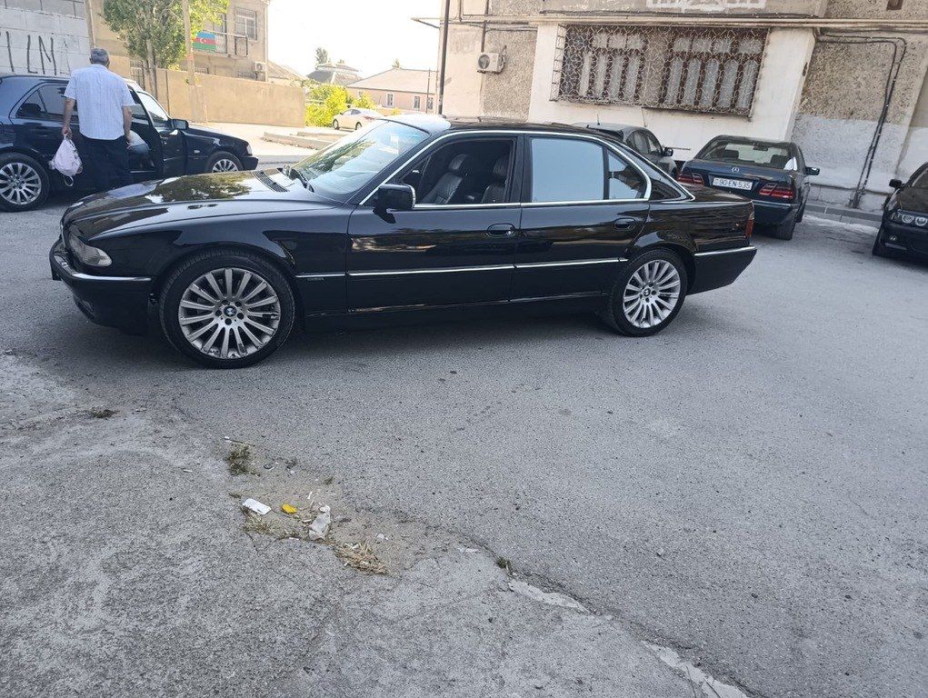 BMW 740, 3.9 L, 2000 il, 300 000 km — Avtomobillər, Bakı (6)