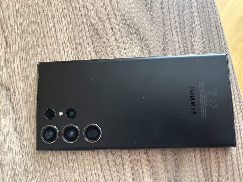 Samsung Galaxy S23 Ultra, 256 GB, rəng - Qara, Simsiz şarj — Samsung, Bakı