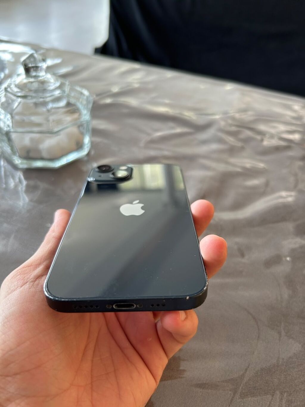 IPhone 13, 128 GB, Midnight, Simsiz şarj, Face ID, Sənədlərlə — Apple iPhone, Bakı (6)