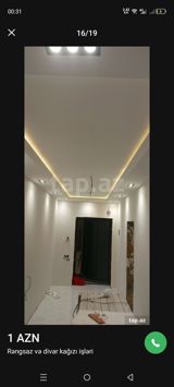 Malyar işləri Mənzil, ev və obyektlərdə işlər görülür. Emulsiya — Construction and Repair