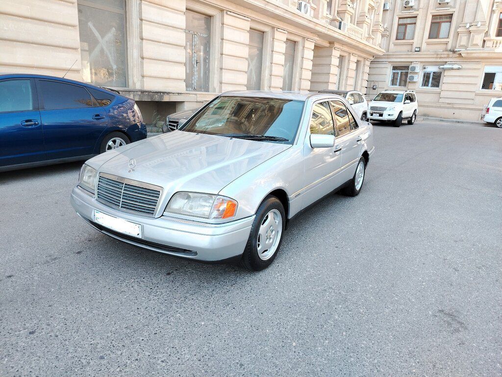 Mercedes C 220, 2.2 L, 1994 il, 320 000 km — Avtomobillər, Bakı (2)
