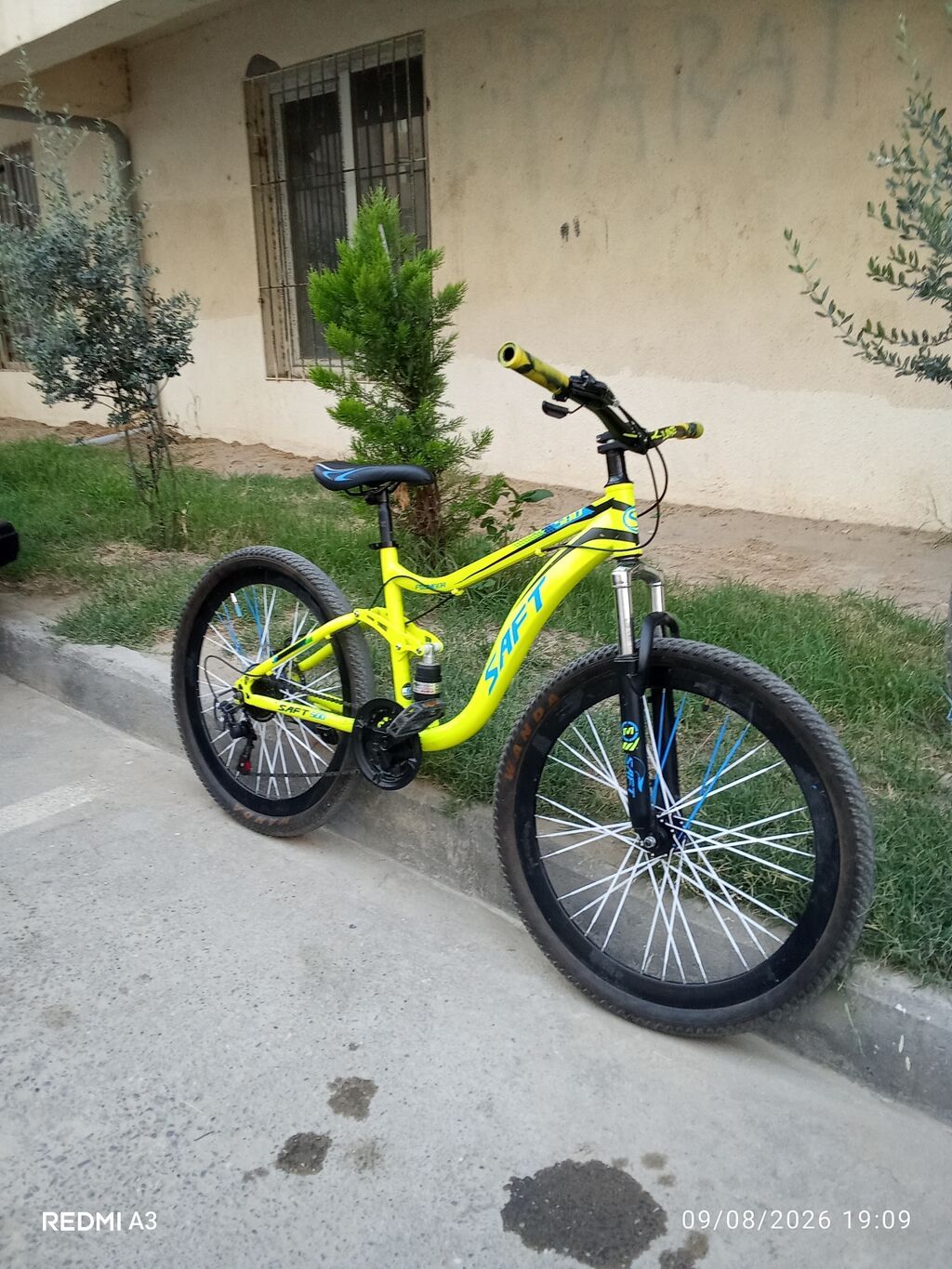 Saft Pioneer 500 dağ velosipedi qrafik yazılar (Saft, Pioneer 500) — Dağ velosipedləri, Masazır (3)