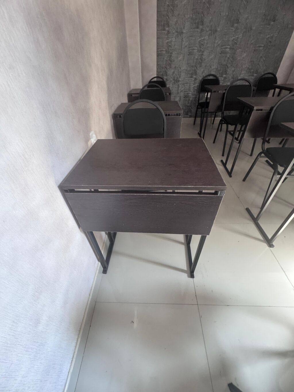 Tədris/konfrans üçün parta və stullardan ibarət mebel dəsti 12 dəst — Ofis mebeli, Gəncə (2)
