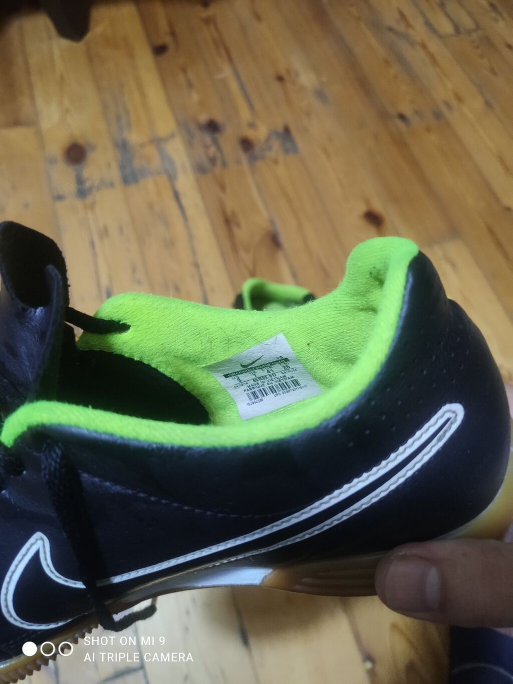 Nike Tiempo salon futzal ayaqqabısı - Model: Nike Tiempo (etiketdə — Şəxsi əşyalar, Bakı (3)