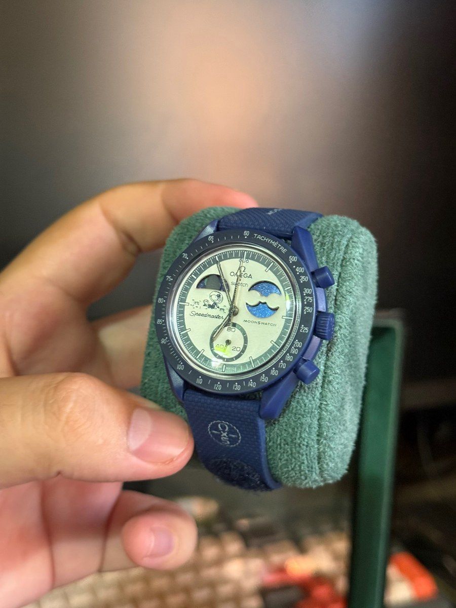 Omega Swatch MoonSwatch Mission to Earthphase — Şəxsi əşyalar, Bakı (4)