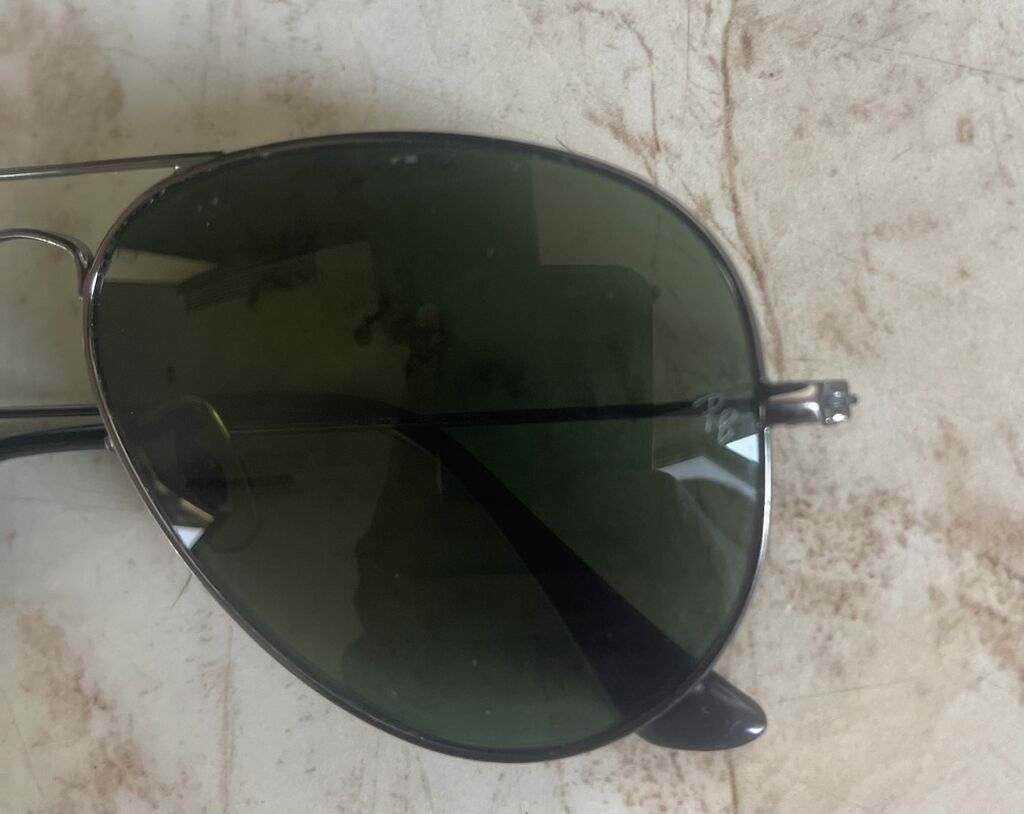 Ray-Ban Aviator gün eynəyi - Klassik aviator dizaynı - Tünd yaşıl — Aksesuarlar, Xankəndi (2)