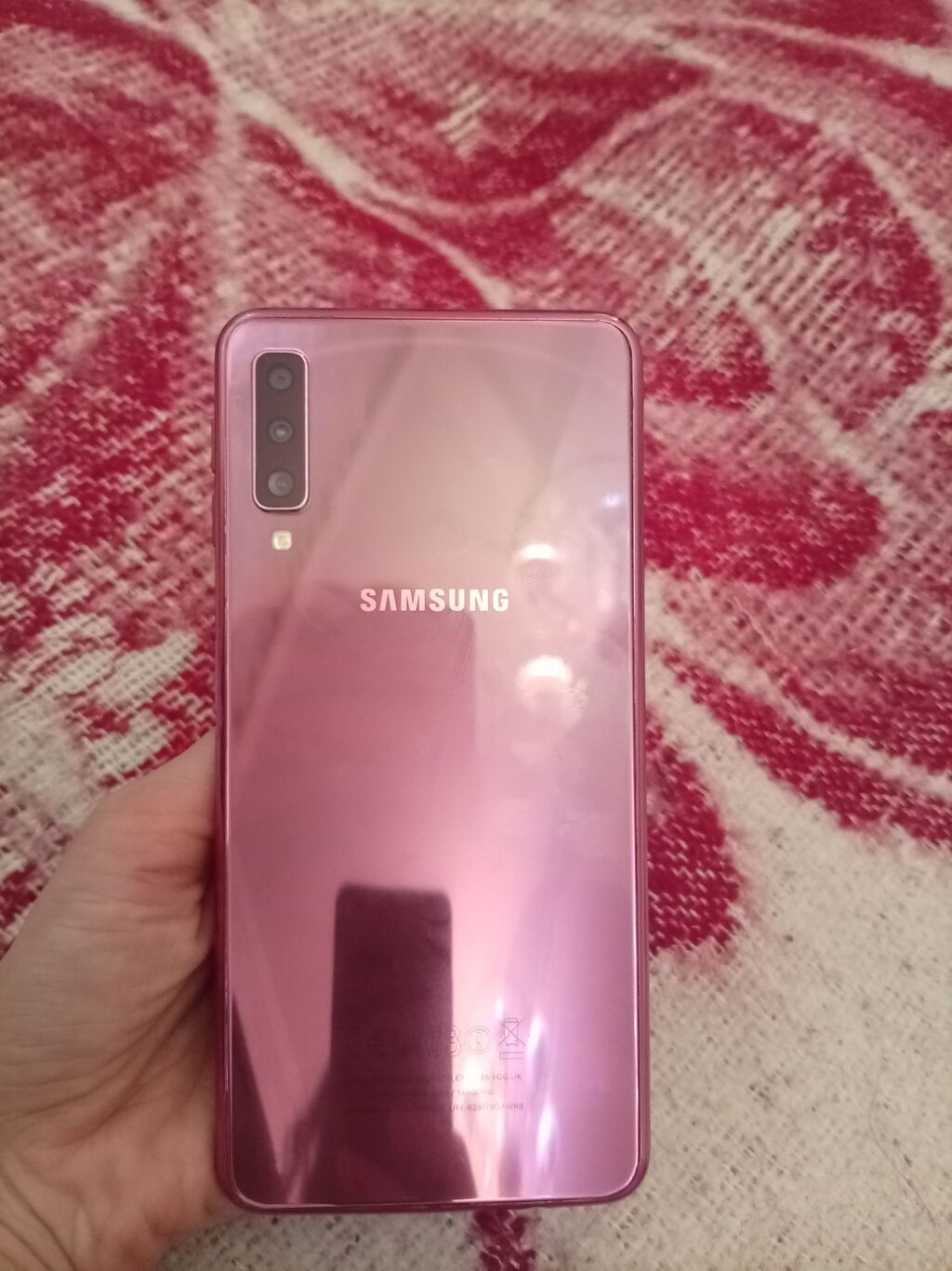 Samsung Galaxy A7 2018, rəng - Çəhrayı — Samsung, Xırdalan