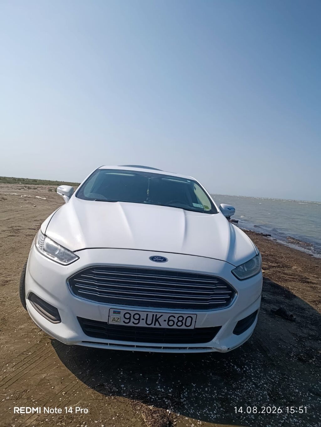 Ford Fusion: 1.6 l 2013 il 234000 km Sedan — Avto, Şirvan (7)