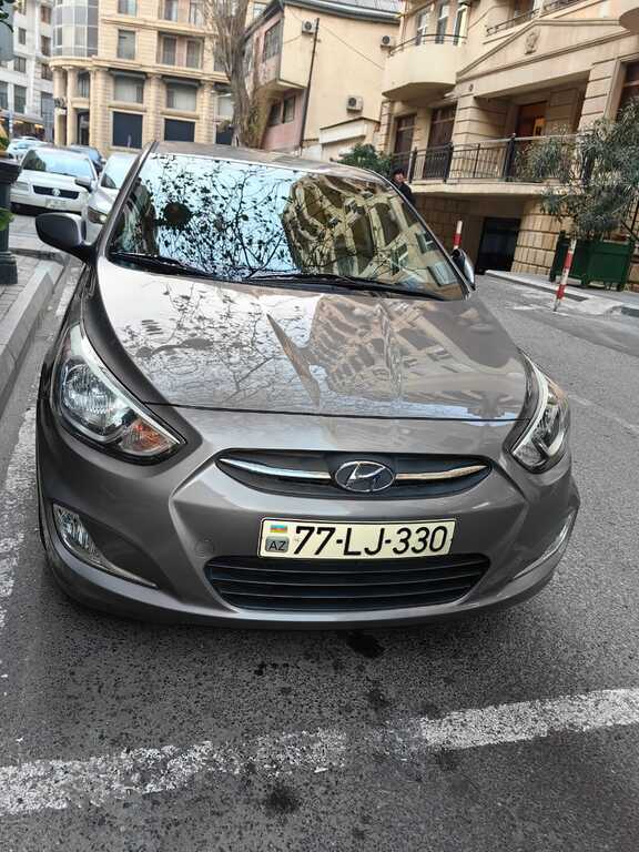 Hyundai Accent, 1.6 L, 2017 il, 138 000 km — Avtomobillər, Bakı (7)