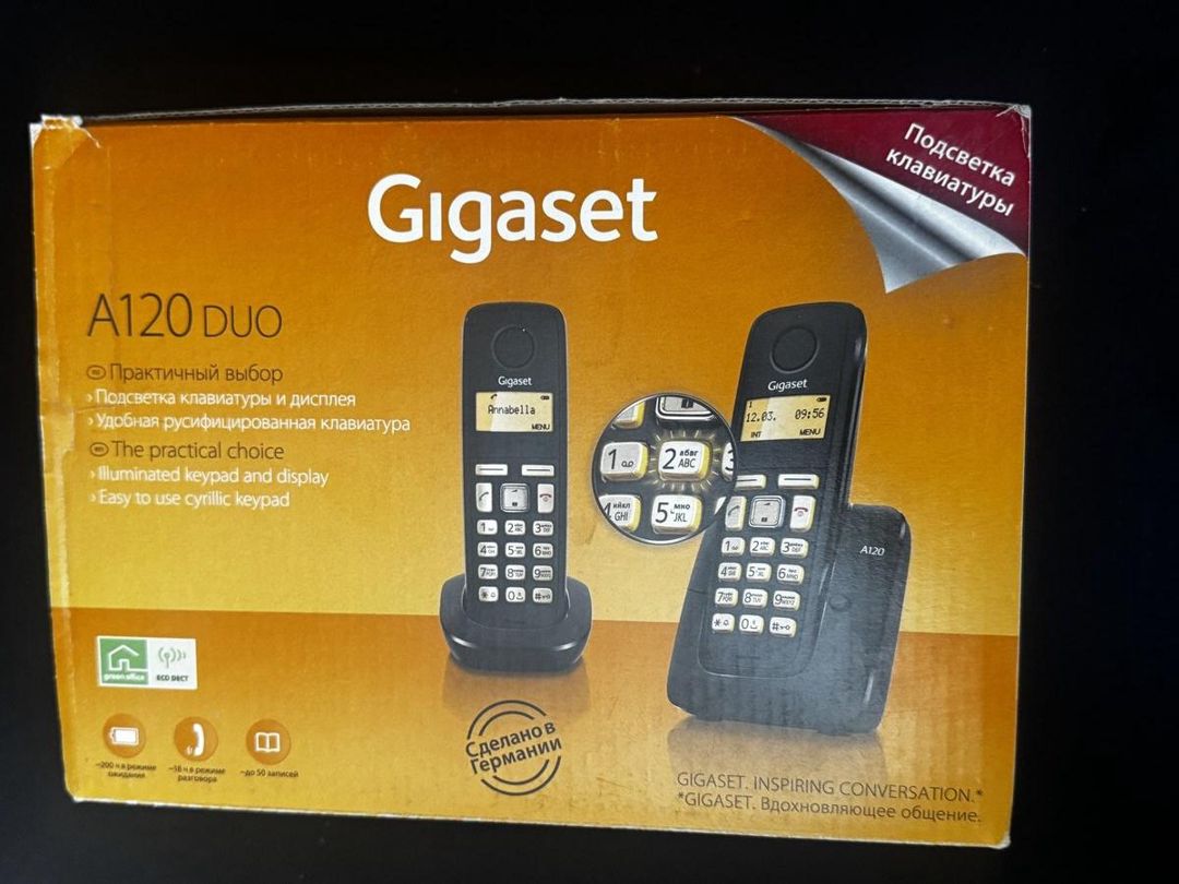 Stasionar telefon Gigaset A120 DUO — Smartfonlar, Bakı