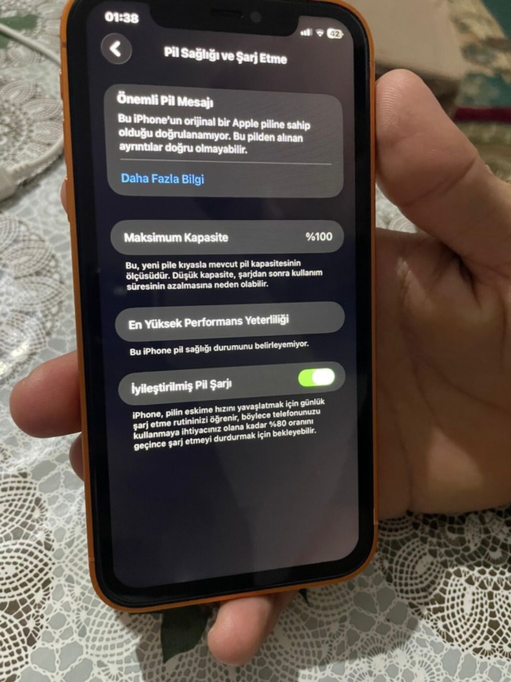Narıncı, Face ID — Apple iPhone, Digah (2)